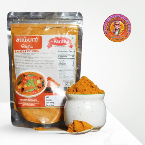 Sambar Podi | சாம்பார் பொடி – 100g - Sri Varaha