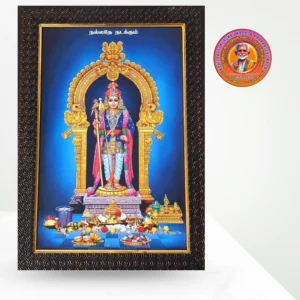 Palani Murugan in Royal Alankaram பழனி இராஜ அலங்காரம் முருகன் L - 20cm X W - 15cm