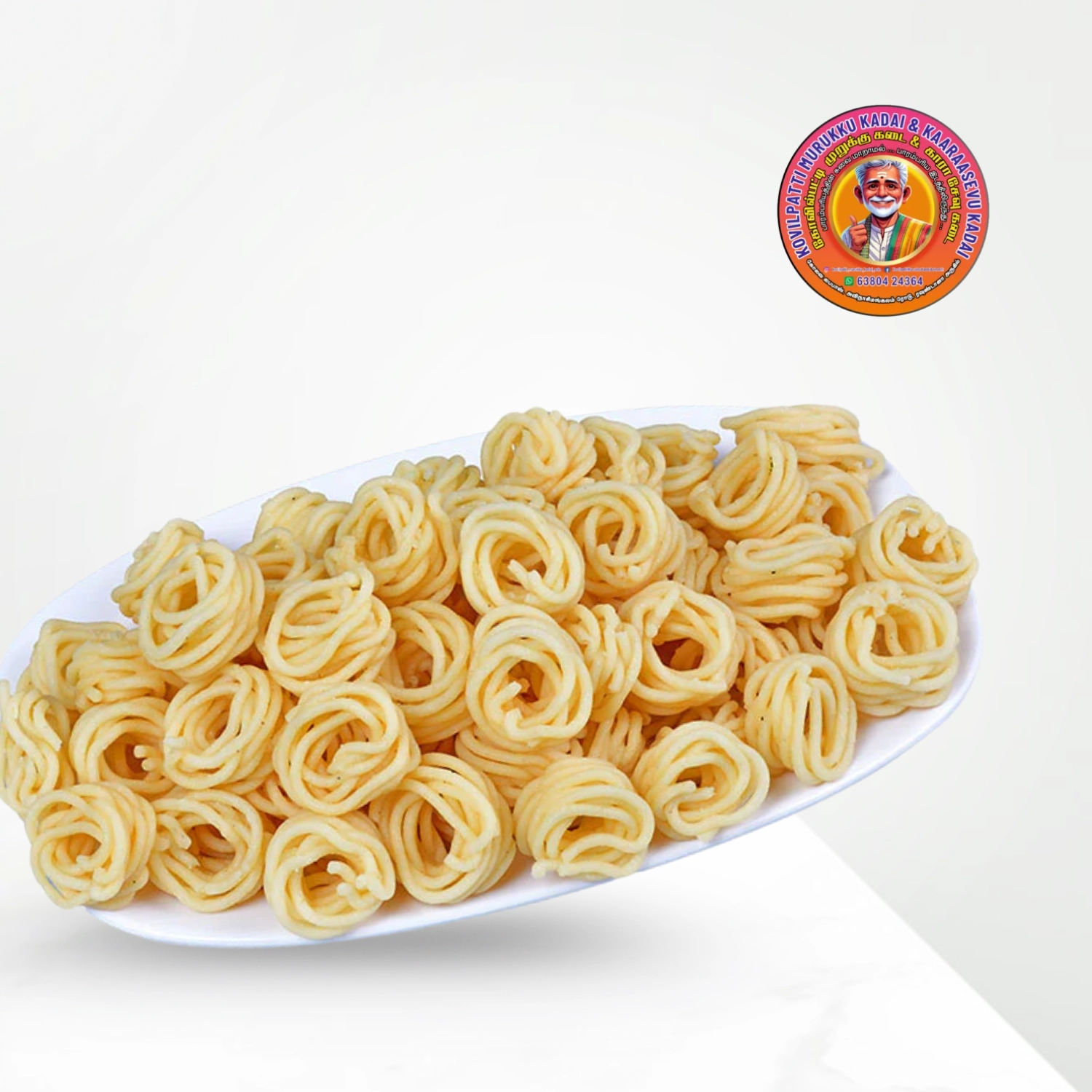 Butter Murukku | பட்டர் முறுக்கு – 250g – Trichy BG Group