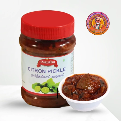 Citron Pickle (Spicy) | நார்த்தங்காய் கார ஊறுகாய் – 300g – Sri Varaha