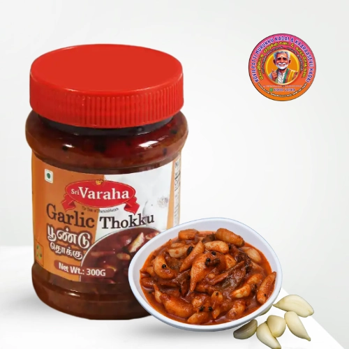 Garlic Pickle | பூண்டு ஊறுகாய் – 300g – Sri Varaha