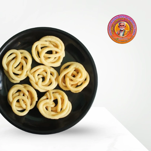 Thenkuzhal White Murukku | தேன்குழல் வெள்ளை முறுக்கு – 120g – சதுரகிரி
