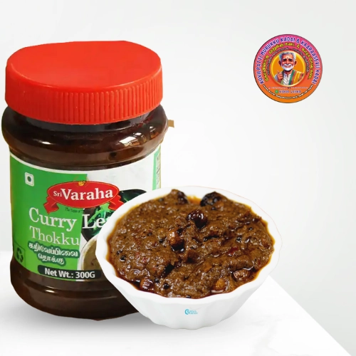 Curry Leaves Thokku | கருவேப்பிலை தொக்கு – 300g – Sri Varaha